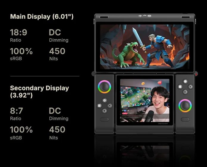 máy chơi game cầm tay Sugar 1